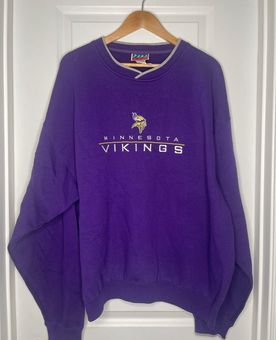 CustomCat Minnesota Vikings Vintage NFL Crewneck Sweatshirt Purple / 5XL