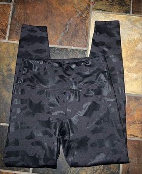 Black Camo Print Leggings