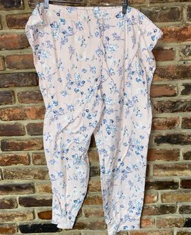 Lucky Brand Pink Floral Print Pajama Sleepwear Pants Size XXL