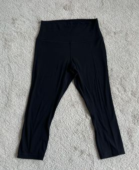 Lululemon Align™ High-Rise Crop 23 Leggings Black Size 6 - $42