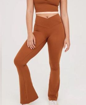 Aerie OFFLINE By Real Me High Waisted Crossover Flare Legging size medium -  $30 - From Samantha