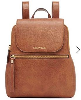 Calvin Klein Garnet Top Zipper Crossbody Bag