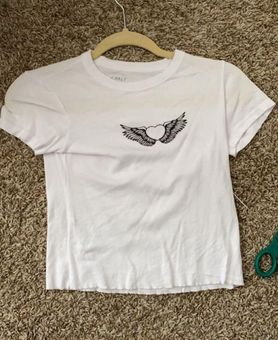 Brandy Melville Flying Heart Top