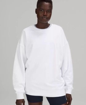 Lululemon Perfectly Oversized White Sweatshirt Size 2 - $30 (72% Off  Retail) - From Danielle