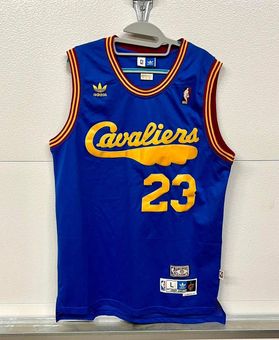 LeBron James 23 Blue Cleveland NBA Jersey