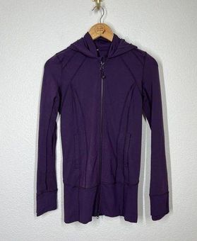 Lululemon Daily Practice Jacket Size 4 Deep Zinfandel Purple - $45 - From  Honey