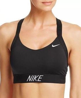 Nike Pro Indy Logo Back Bra In Black, Size Large Black - $15 (62% Off  Retail) - From Lauren