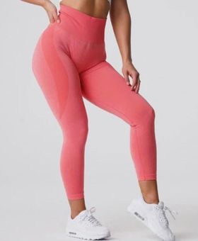 Fuchsia Contour Seamless Leggings