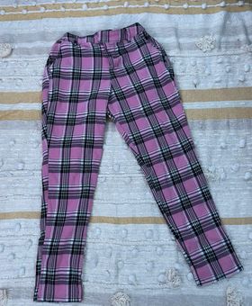 Hot Topic Pink Plaid Pants Size M - $9 (88% Off Retail) - From KekeLani