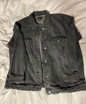 Target Black Denim Jean Jacket Size L 