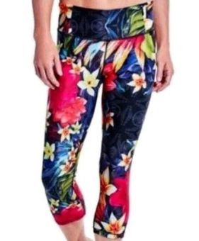 Calia by Carrie Underwood floral cropped leggings size small - $27