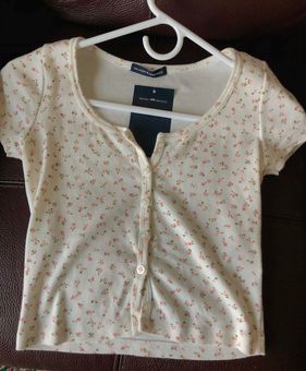 Brandy Melville floral Zelly top