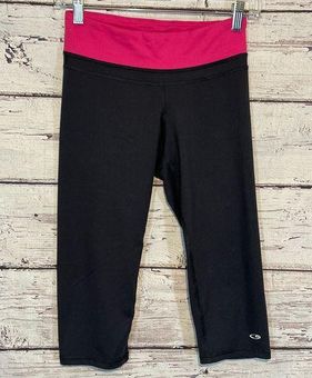 Champion Leggings Cropped Gray w Pink-XS - $8 - From Rene