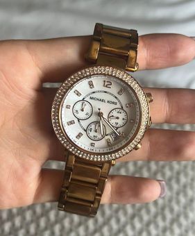 Bronze michael store kors watch