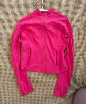 lululemon athletica, Jackets & Coats, Lululemon Hot Pink Define Jacket  Womens Size 8