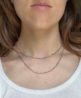 Cleo Gold Paperclip Chain Necklace – The Silver Wren