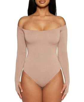 Naked Wardrobe Sleeveless Bodysuits for Women