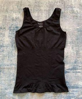 Skinny Girl Black Smoother & Shaper Compression Tank Top XL