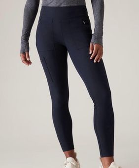 Athleta - Headlands Hybrid Cargo Tight Athleisure Active Pants Navy Size 8  Tall Blue - $47 (60% Off Retail) - From Abbey