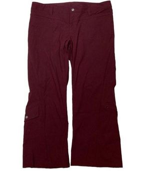 Athleta Dipper Cargo Flare Utility Activewear Pant Womens Size 14