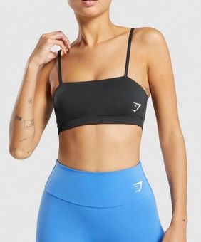 Gymshark Bandeau Sports Bra - Black