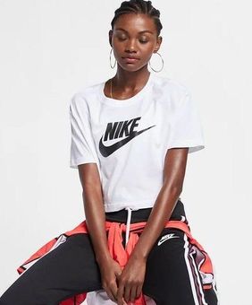 Nike Women's T-Shirt - White - L