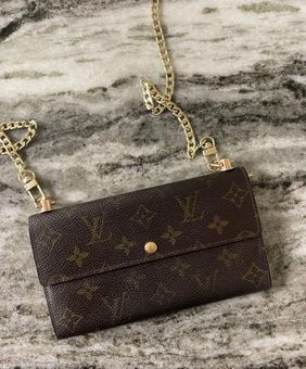 Louis Vuitton, Bags, Auth Louis Vuitton Sarah Wallet On Chain