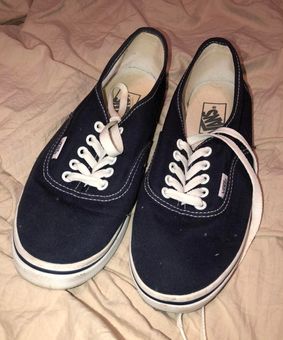 vans authentic lo pro navy blue