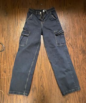 H&M Cargo Jeans Blue Size 0 - $31 (38% Off Retail) - From Katharine