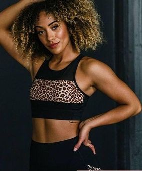 Zyia Active Cheetah Sports Bra Size M - $32 - From Jaden