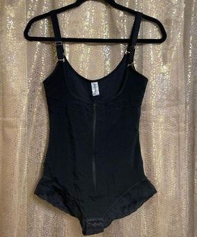 ShaperX Black Shapewear Fajas Colombianas Tummy Control Bodysuit, Large -  $36 - From Jessica