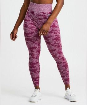 AYBL Camo Seamless Leggings - Burgandy Size XS - $23 New With Tags - From  Sarah