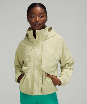 Lululemon Always Effortless Jacket Dew Green Size 10 - $128 - From