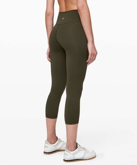 army green lulu leggings