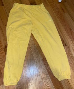 Playboy Embroidered Yellow Sweatpants 