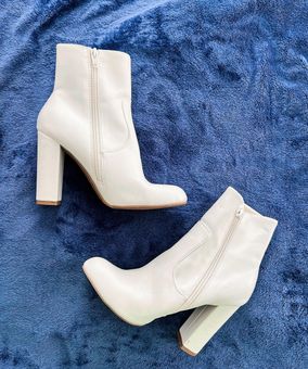 A new day white on sale boots