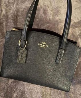 Coach Charlie Carryall 28 Black 120 65 Off Retail From Lexi