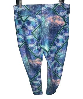 MOSSIMO LADIES PLUS COLORFUL PAISLEY ATHLETIC ATHLEISURE SPORTY