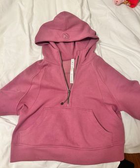 Lululemon Velvet Dust Scuba Half Zip Hoodie Pink - $90 (10% Off Retail) -  From sky