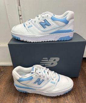 New Balance 550 Sneakers Size 5 | Men's | White University Blue