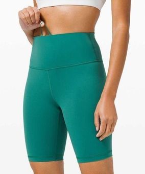 Lululemon Wunder Train High Rise Short 8 Teal Lagoon Size 2 - $45 New With  Tags - From abbie