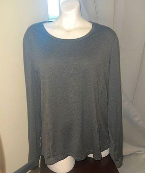 Danskin Now Women´s Charcoal Long Sleeve Athletic Shirt Size XXL - $9 -  From Melissa