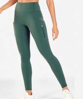 Fabletics Trinity High-Waisted Utility Legging Green - $22 - From