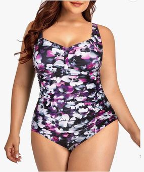 daci, Swim, Daci Women One Piece Swimsuit Backless Tummy Control Ruched  Bathingsuit