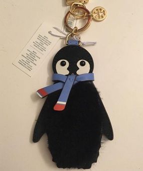 Louis Vuitton Penguin Fur bag charm or key chain, Luxury