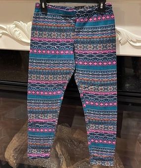 No Boundaries Leggings Comfy Knit Warm Nordic Fair Isle Womens Fits Medium  Size undefined - $12 - From Debbie