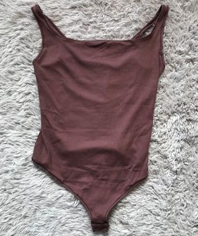 Kim Kardashian SKIMS Cotton Thong Bodysuit-3X