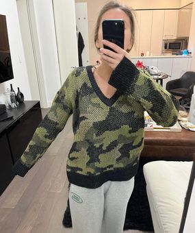 Michael Kors camo sweater Size M - $13 (74% Off Retail) - From Alexandra