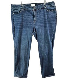 Lane Bryant Womens Magic Waistband Denim Jeans 24 SHORT Blue Mid Rise  Straight Size undefined - $24 - From Kathy