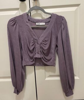 Elodie Crop Top Purple - $15 (75% Off Retail) - From Emma